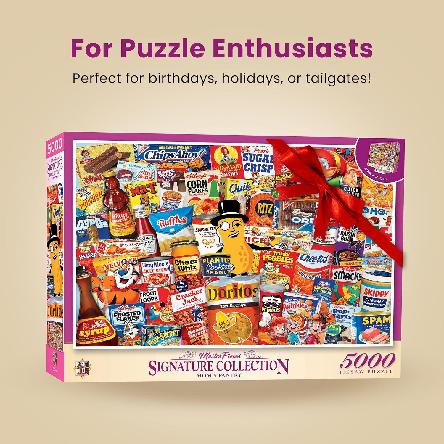 imageMasterPieces 5000 Piece Jigsaw Puzzle For Adults Family Or Kids Moms Pantry Manufacturer Defect 40x60