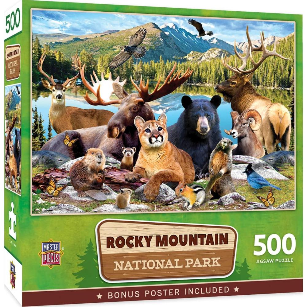 imageMasterPieces 500 Pieces Jigsaw Puzzle for Adults Family Or Youth  Yosemite National Park  15x21Rocky Mountains