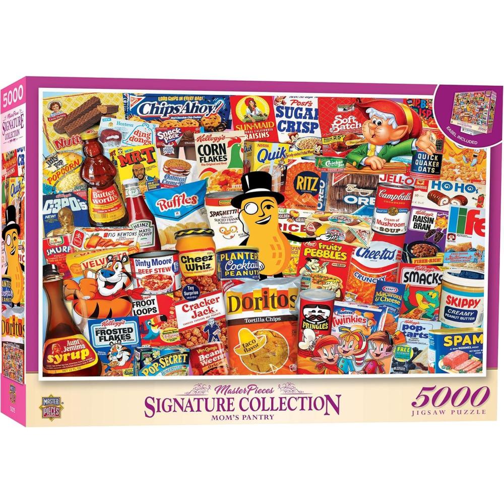 imageMasterPieces 5000 Piece Jigsaw Puzzle For Adults Family Or Kids Moms Pantry Manufacturer Defect 40x60