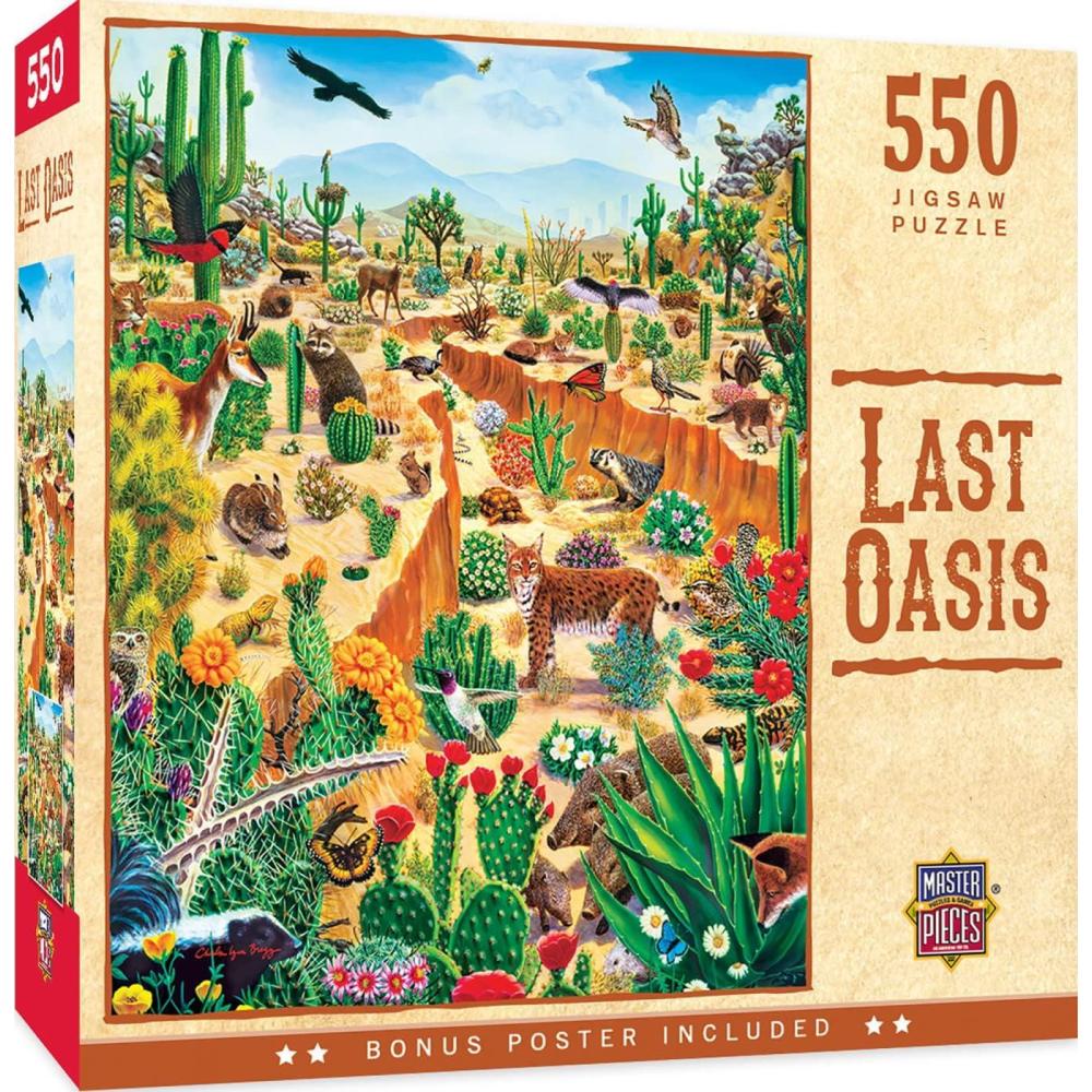 imageMasterPieces Tribal Spirit Rise Above 500pc Puzzle Jigsaw Puzzle with Vibrant Artwork and Durable Pieces Fun Family Activity Brain Challenge and Educational Entertainment for Kids TeensLast Oasis