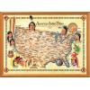 American Indian Tribes 500 Piece Jigsaw Puzzle(550 Pieces)