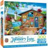 MasterPieces – 300 Piece Jigsaw Puzzle, Large EZ Grip Shapes, Bridge of Hope, Fun for Adults, Seniors, Family, Kids, Non-Glare Finish, 18″x24″(Capn Orcas)