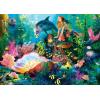 MasterPieces – 500 Piece Jigsaw Puzzle, Glows in The Dark, Hidden Images, Garden of Song, Fun for Adults, Family, Kids, 15″ x 21″(Fox and Friends)