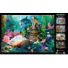 MasterPieces – 500 Piece Jigsaw Puzzle, Glows in The Dark, Hidden Images, Garden of Song, Fun for Adults, Family, Kids, 15″ x 21″(Fox and Friends)