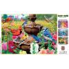 MasterPieces – 500 Piece Jigsaw Puzzle, Glows in The Dark, Hidden Images, Garden of Song, Fun for Adults, Family, Kids, 15″ x 21″(Garden of Song)