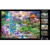 MasterPieces – 500 Piece Jigsaw Puzzle, Glows in The Dark, Hidden Images, Garden of Song, Fun for Adults, Family, Kids, 15″ x 21″(Unicorns Retreat)