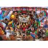 MasterPieces – 500 Piece Jigsaw Puzzle, Large EZ Grip Shapes, Harvest Street Party, Fun for Adults, Seniors, Family, Kids, 19.25″ x 26.75″(Dumble Market)