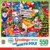 MasterPieces – 550 Piece Jigsaw Puzzle, New York City, Fun for Adults, Family, Kids, 18″ x 24″(The North Pole)