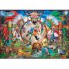 MasterPieces Tribal Spirit – Rise Above 500pc Puzzle – Jigsaw Puzzle with Vibrant Artwork and Durable Pieces – Fun Family Activity, Brain Challenge, and Educational Entertainment for Kids, Teens(Spirit Animals)