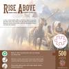 MasterPieces Tribal Spirit – Rise Above 500pc Puzzle – Jigsaw Puzzle with Vibrant Artwork and Durable Pieces – Fun Family Activity, Brain Challenge, and Educational Entertainment for Kids, Teens(Rise Above)