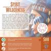 MasterPieces Tribal Spirit – Rise Above 500pc Puzzle – Jigsaw Puzzle with Vibrant Artwork and Durable Pieces – Fun Family Activity, Brain Challenge, and Educational Entertainment for Kids, Teens(Spirit of the Wilderness)