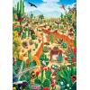 MasterPieces Tribal Spirit – Rise Above 500pc Puzzle – Jigsaw Puzzle with Vibrant Artwork and Durable Pieces – Fun Family Activity, Brain Challenge, and Educational Entertainment for Kids, Teens(Last Oasis)