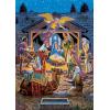 Masterpieces 500 Piece Glitter Christmas Jigsaw Puzzle – Holy Night – 15″x21″