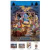Masterpieces 500 Piece Glitter Christmas Jigsaw Puzzle – Holy Night – 15″x21″