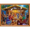 Masterpieces 500 Piece Glitter Christmas Jigsaw Puzzle – Star of Bethlehem – 15″x21″
