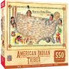 American Indian Tribes 500 Piece Jigsaw Puzzle(550 Pieces)
