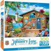 MasterPieces – 300 Piece Jigsaw Puzzle, Large EZ Grip Shapes, Bridge of Hope, Fun for Adults, Seniors, Family, Kids, Non-Glare Finish, 18″x24″(Capn Orcas)