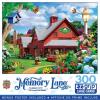 MasterPieces – 300 Piece Jigsaw Puzzle, Large EZ Grip Shapes, Bridge of Hope, Fun for Adults, Seniors, Family, Kids, Non-Glare Finish, 18″x24″(Goldmane Farms)