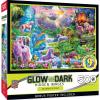 MasterPieces – 500 Piece Jigsaw Puzzle, Glows in The Dark, Hidden Images, Garden of Song, Fun for Adults, Family, Kids, 15″ x 21″(Unicorns Retreat)