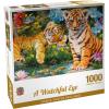 MasterPieces – 500 Piece Jigsaw Puzzle, Glows in the Dark, Hidden Images, A Watchful Eye, Fun for Adults, Family, Kids, 15″ x 21″(1000 Piece)