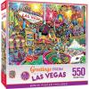 MasterPieces – 550 Piece Jigsaw Puzzle, New York City, Fun for Adults, Family, Kids, 18″ x 24″(Las Vegas)