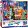 MasterPieces – 550 Piece Jigsaw Puzzle, New York City, Fun for Adults, Family, Kids, 18″ x 24″(New York City)