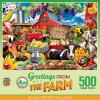 MasterPieces – 550 Piece Jigsaw Puzzle, New York City, Fun for Adults, Family, Kids, 18″ x 24″(The Farm)