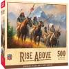 MasterPieces Tribal Spirit – Rise Above 500pc Puzzle – Jigsaw Puzzle with Vibrant Artwork and Durable Pieces – Fun Family Activity, Brain Challenge, and Educational Entertainment for Kids, Teens(Rise Above)