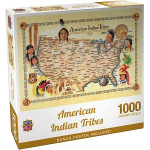 American Indian Tribes 500 Piece Jigsaw Puzzle(1000 Piece)