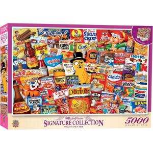 MasterPieces 5000 Piece Jigsaw Puzzle For Adults, Family, Or Kids – Mom’s Pantry – Manufacturer Defect – 40″x60″