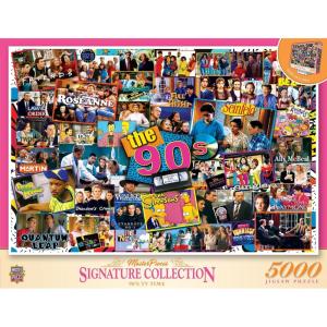 MasterPieces 5000 Piece Jigsaw Puzzle for Adults and Family – Painter’s Paint – 40″x60″(90’s TV Time)