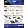 Masterpieces 21872 Batman Batmobile and Batwing Wood Paint Kit