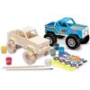 Works of Ahhh… Craft Set – Monster Truck Premium Wood Paint Kit