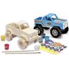 Works of Ahhh… Craft Set – Monster Truck Premium Wood Paint Kit