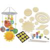 Works of Ahhh… Craft Set – Solar System Mobile Classic Wood Paint Kit