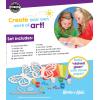 Works of Ahhh… Craft Set – Suncatcher Classic Wood Paint Kit – Premium Quality, Educational, and Fun Activity for Kids and Families – Great Gift Idea for Holidays, Birthdays, and Everyday Playtime