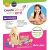 Works of Ahhh… Fairy Garden Wood Paint Set – Wood Craft & Paint Kit, Fairy House Paint Kit – Kid