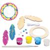 Works of Ahhh… Mini Craft Set – Bird House Build & Paint Family Craft Set(Dreamcatcher)