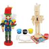Works of Ahhh… Mini Craft Set – Bird House Build & Paint Family Craft Set(Holiday Mini Figurines)