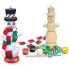 Works of Ahhh… Mini Craft Set – Bird House Build & Paint Family Craft Set(Snowman)