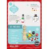 Works of Ahhh… Mini Craft Set – Bird House Build & Paint Family Craft Set(Snowman)