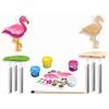 Works of Ahhh… Mini Craft Set – Flamingo Wind Chime Build & Paint Family Craft Set