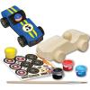 Works of Ahhh… Mini Craft Set – Race Car Build & Paint Family Craft Set