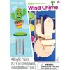 MasterPieces Works of Ahhh Mini Craft Set – Cactus Wind Chime Build & Paint Family Craft Set