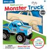 Works of Ahhh… Craft Set – Monster Truck Premium Wood Paint Kit