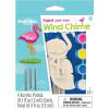 Works of Ahhh… Mini Craft Set – Flamingo Wind Chime Build & Paint Family Craft Set