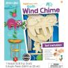 Works of Ahhh… Sloth Wind Chime Craft Kit – Classic Wood Paint Set for Kids, Includes Real Wood, Paints & Instructions