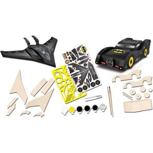 Masterpieces 21872 Batman Batmobile and Batwing Wood Paint Kit