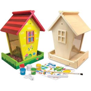 Works of Ahhh… Craft Set – Audubon Bird Feeder Buildable Wood Paint Kit
