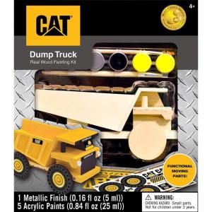 Works of Ahhh… Craft Set – Caterpillar Dump Truck Wood Paint Kit